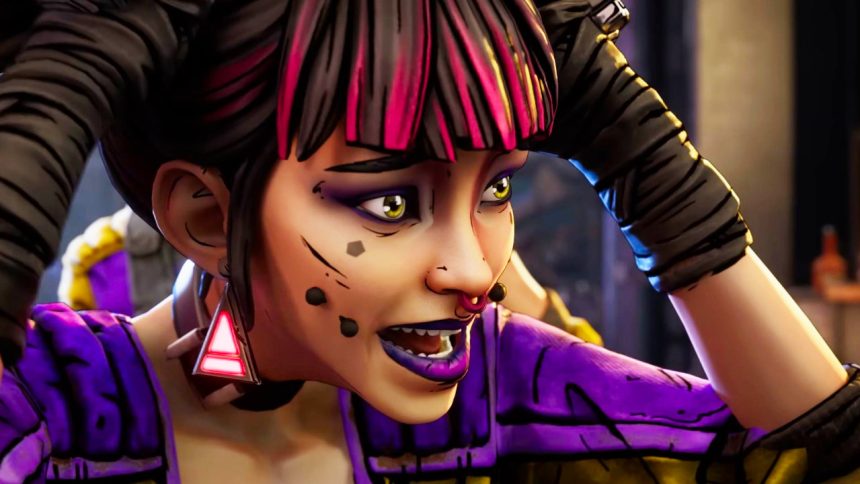 Borderlands 4 Vex Trailer Haende am Kopf