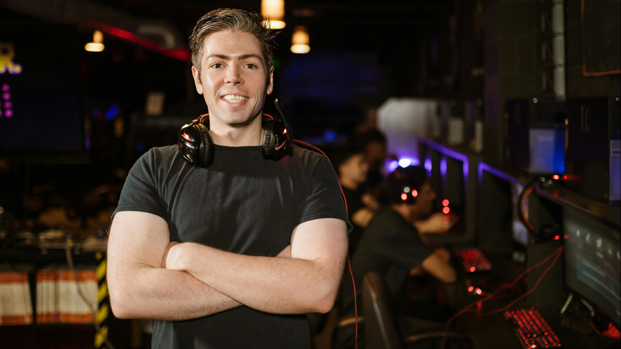 Entwickler Gamer Twitch Streamer