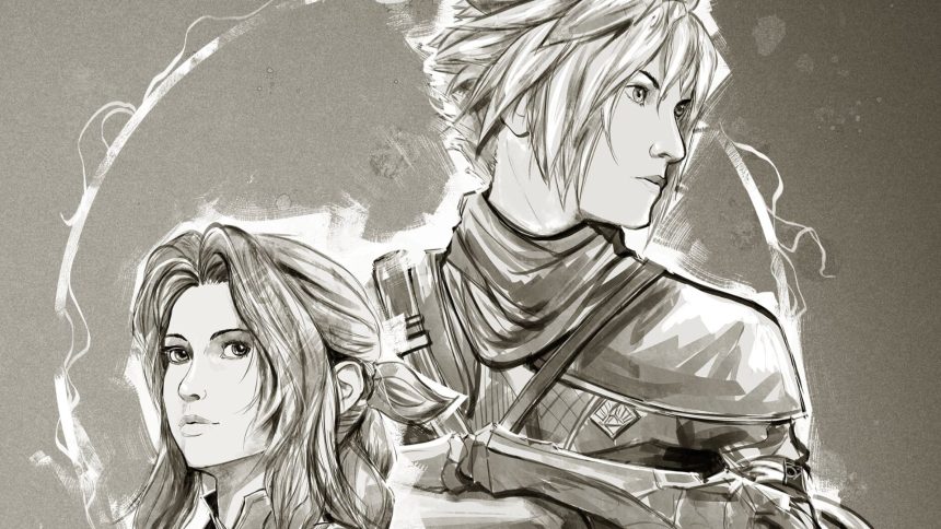 FInal Fantasy 7 Clair Obscur Expedition 33 Crossover Artwork