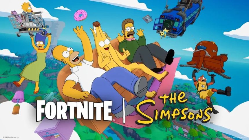 Fortnite Die Simpsons 1