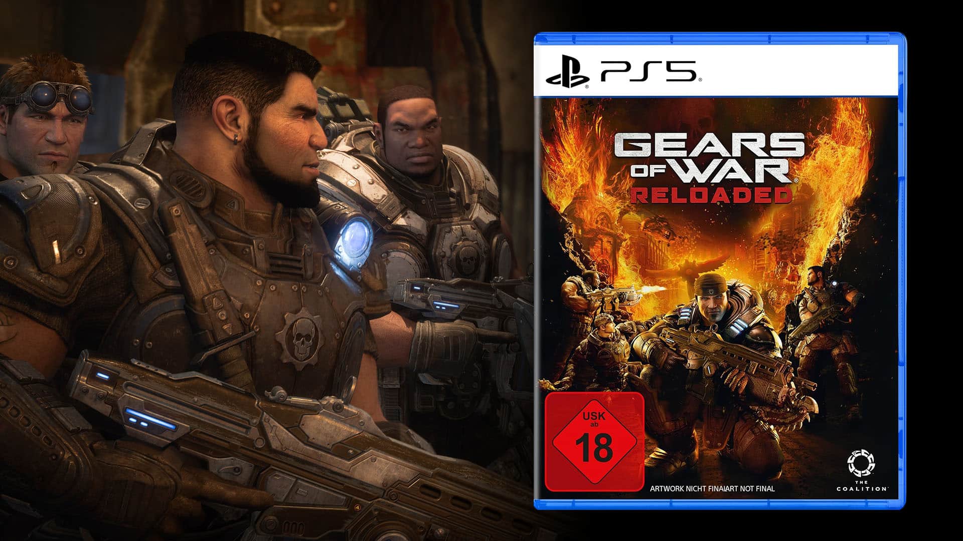 Gears of War Reloaded PS5 Disk