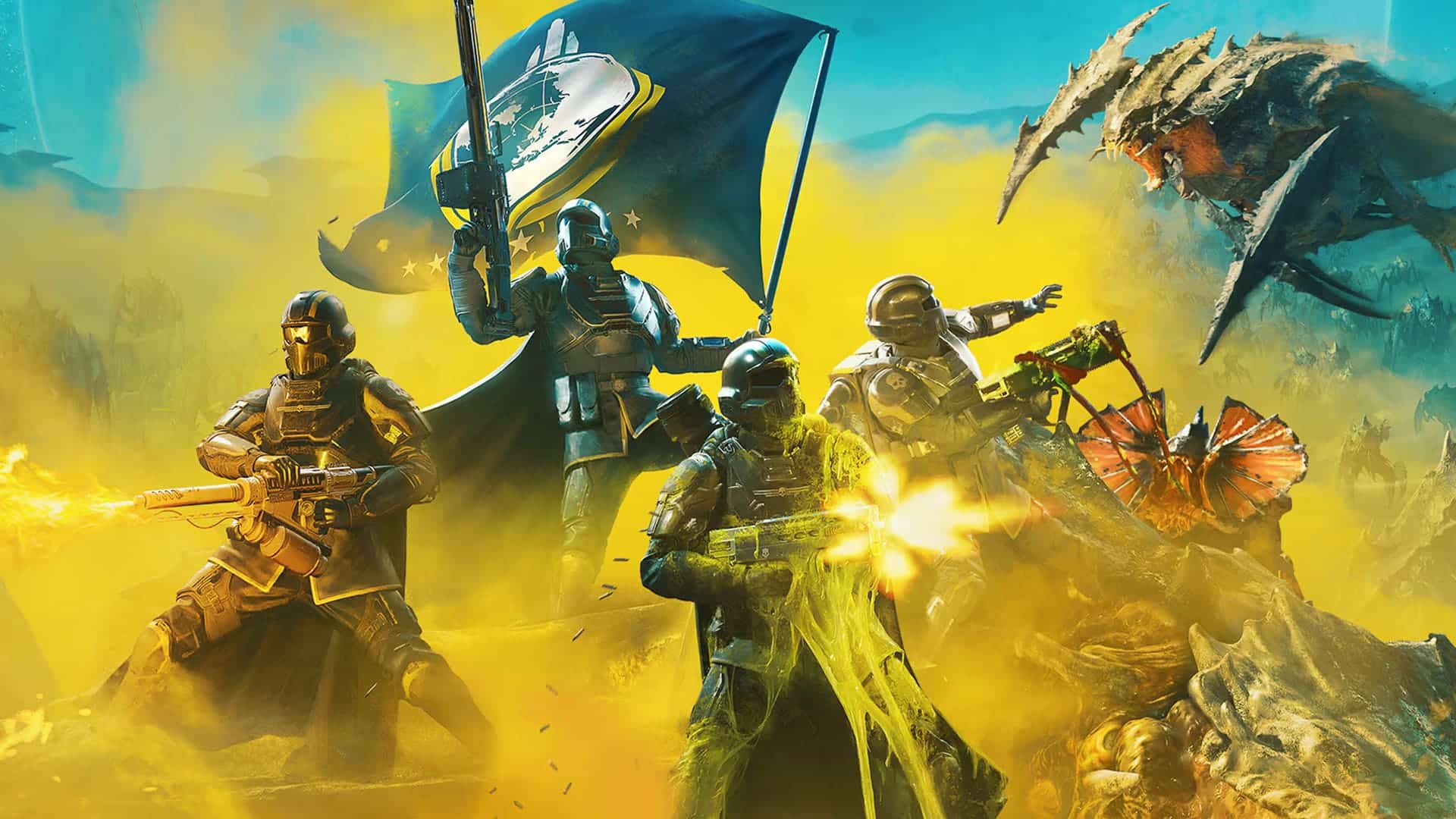 Helldivers 2 Interview Omens of Tyranny Mikael Eriksson Kampf gegen Bugs