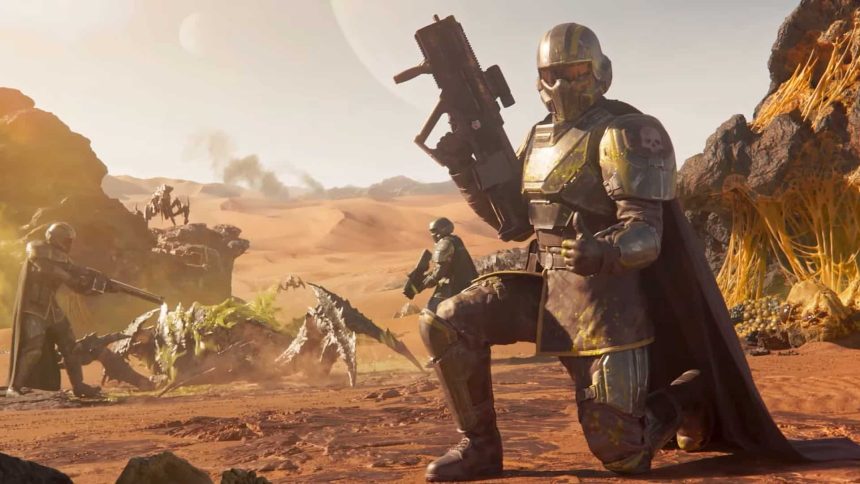 Helldivers 2 Interview Omens of Tyranny Mikael Eriksson PS5 Pro Update