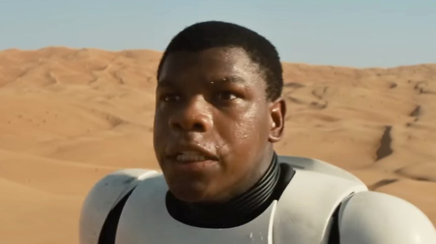 John Boyega in Star Wars The Force Awakens Teaser Disney