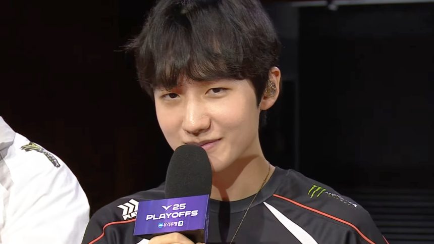 LCK Global Peanut KT vs HLE 2025 Upper Round 3