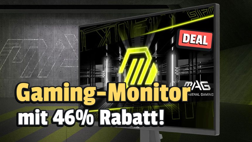 MSI MAG 275QF Gaming Monitor Amazon 14.10.2025 Teaser