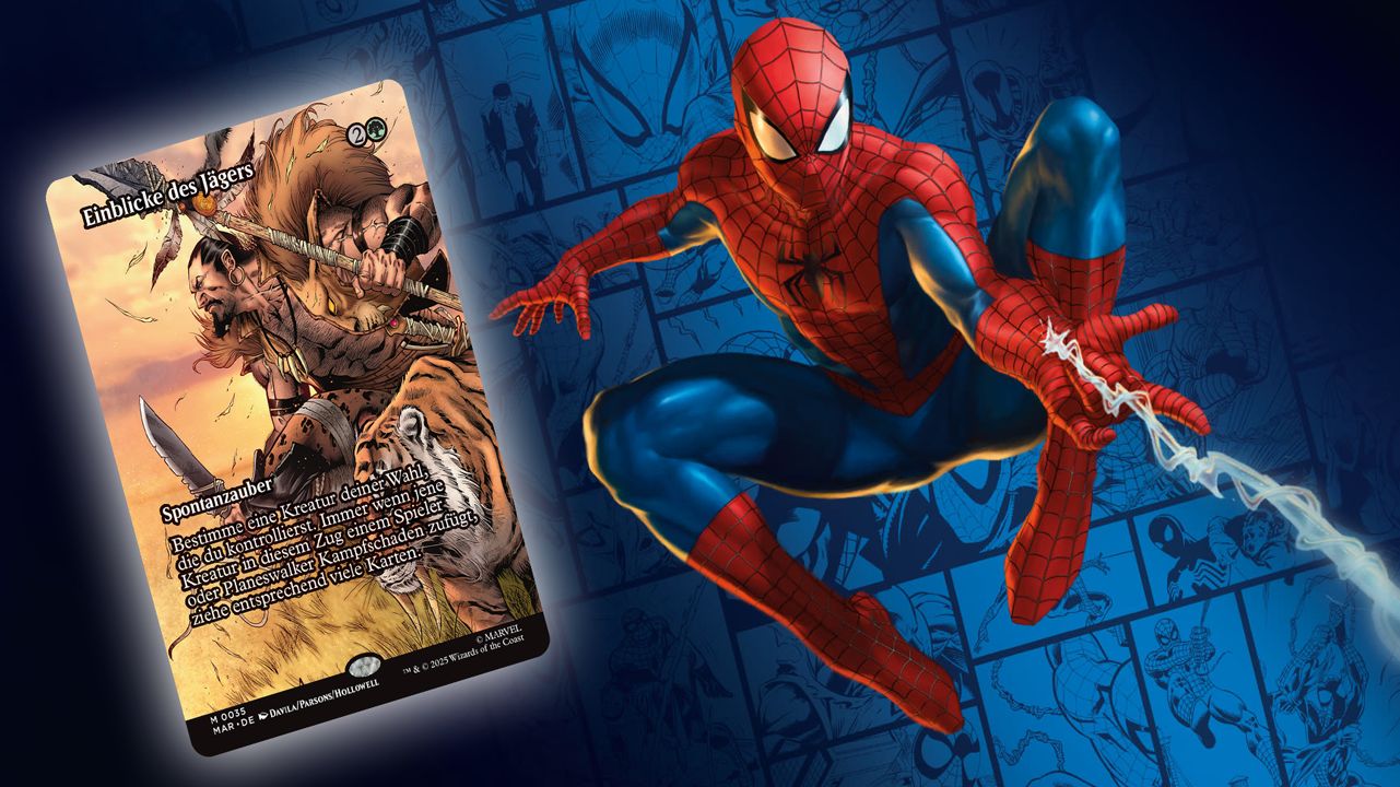 Magic The Gathering Spider Man Karte Vorstellung