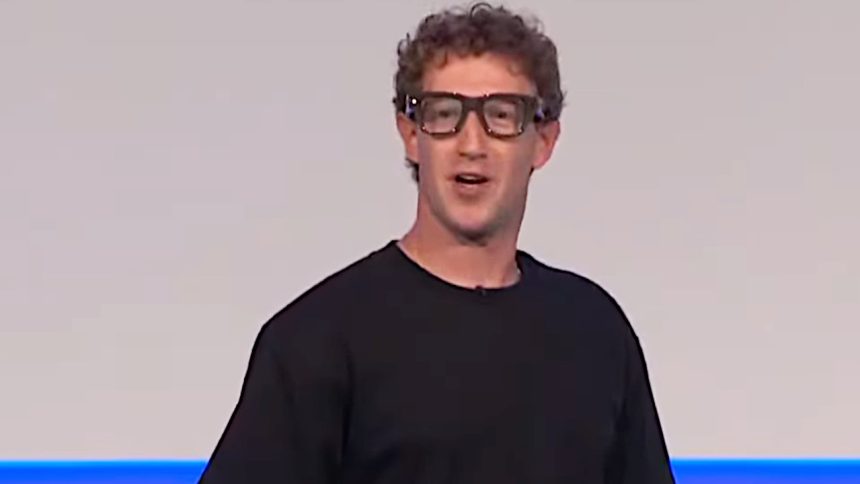 Mark Zuckerberg Tech Meta Glasses Praesentation Titel