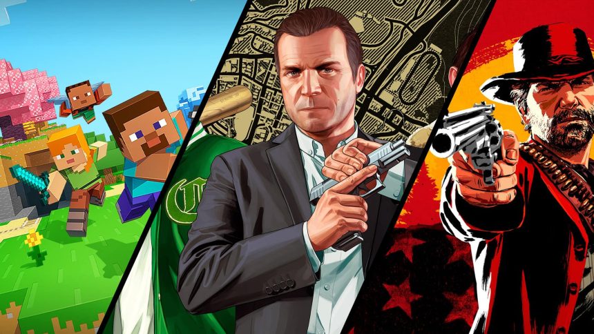 Minecraft GTA 5 Red Dead Redemption