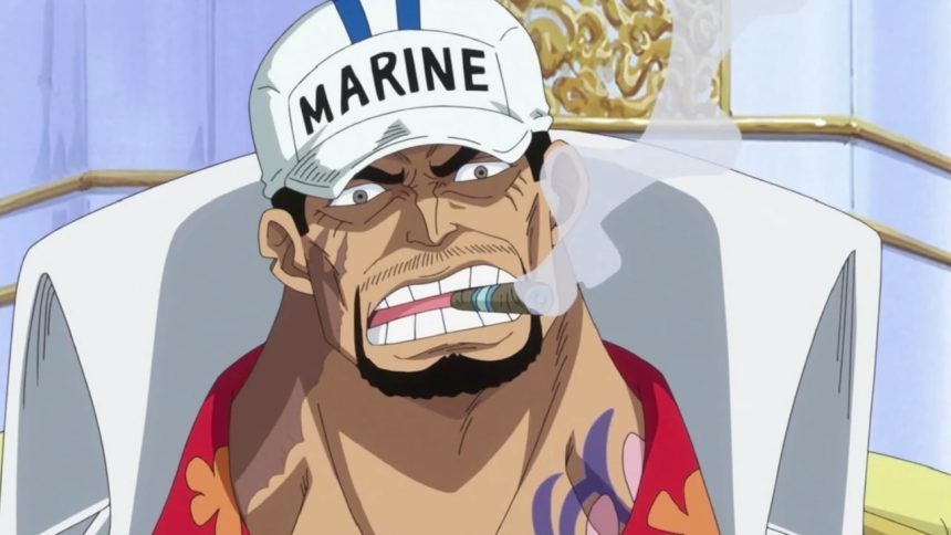 One Piece Akainu Titel title