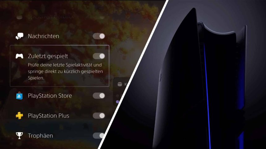 PS5 Welcome Hub Zuletzt gespielt Artikelbild