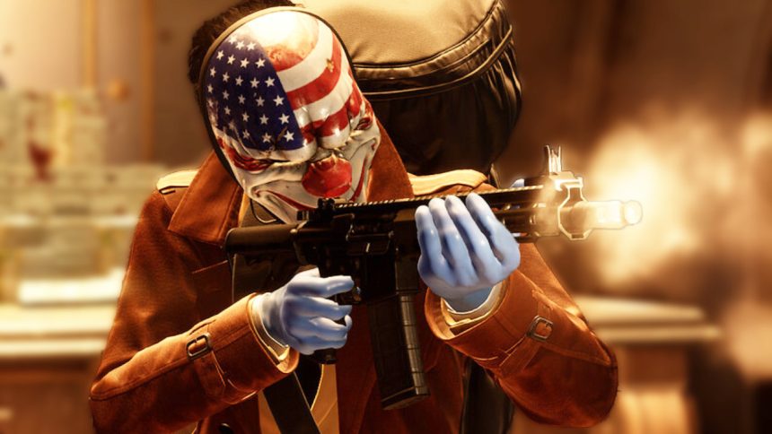 Payday 2 Raeuber mit Maske
