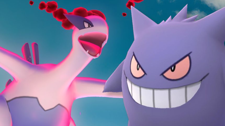 Pokemon GO Dynamax Lugia Gengar