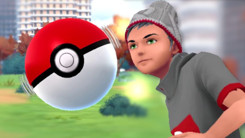 Pokemon GO Pokeball fang