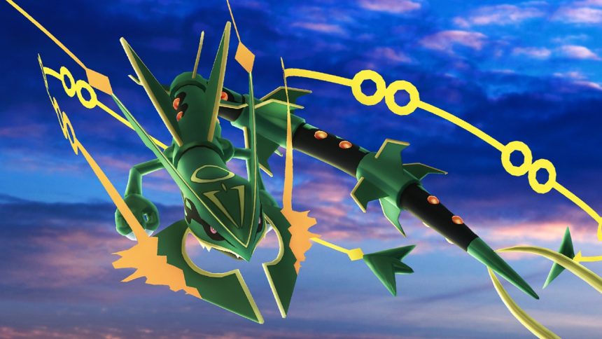 Pokemon Mega Rayquaza Titel title