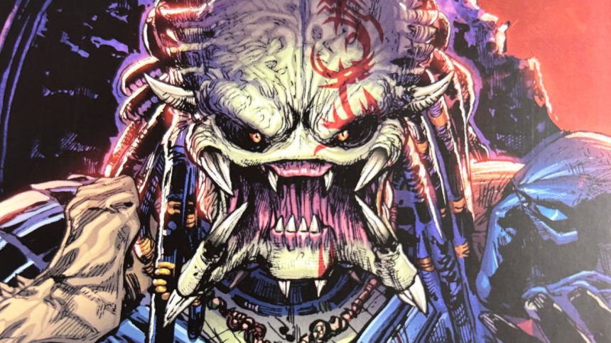 Predator vs Black Panther Jagd im Dschungel Rueckseite Zoom