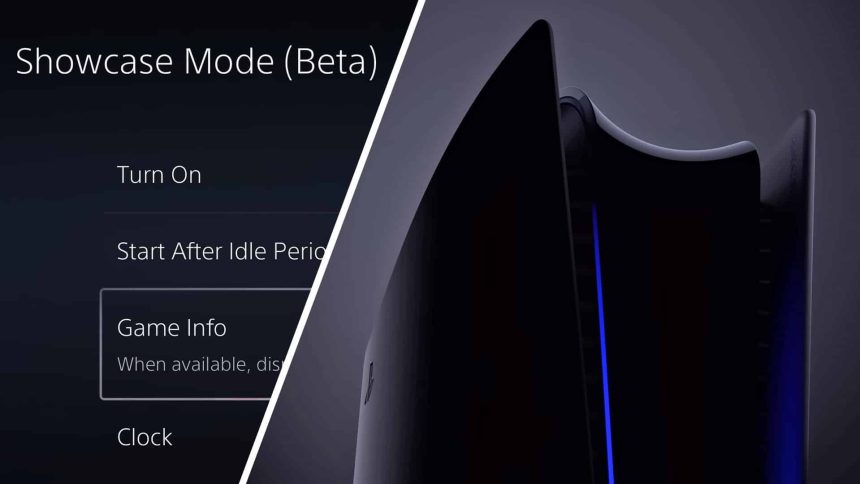 Showcase Mode PS5 Pro