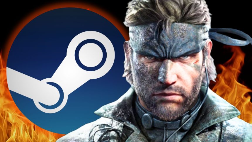 Snake vor Steam Logo