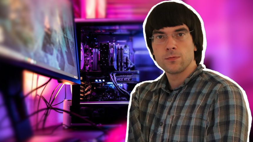 Titelbild Benedikt und Computer