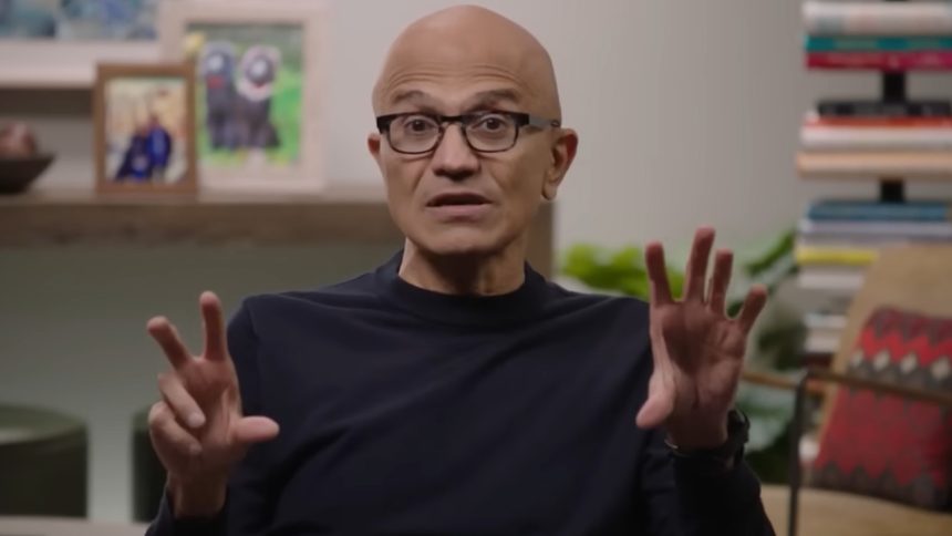 Titelbild Microsoft Chef Satya Nadella YouTube