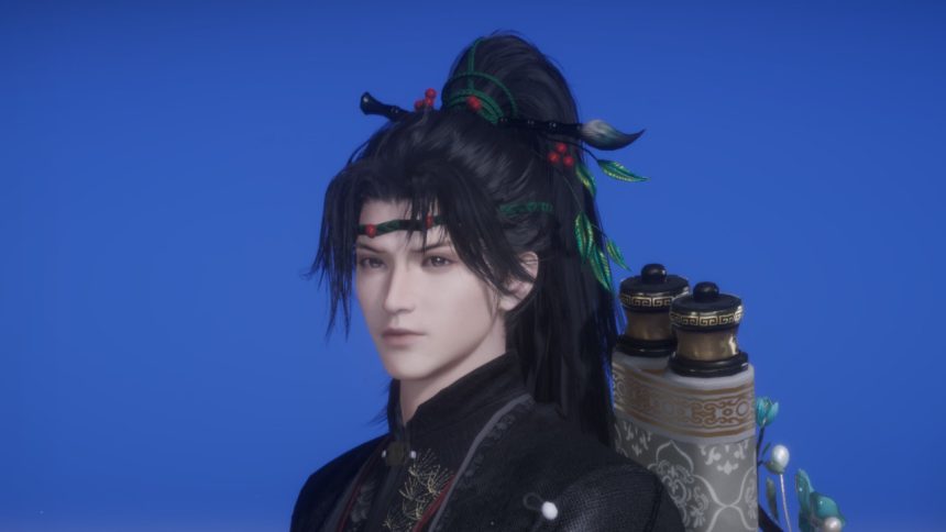 Titelbild Where Winds Meet Gesicht mit Zopf