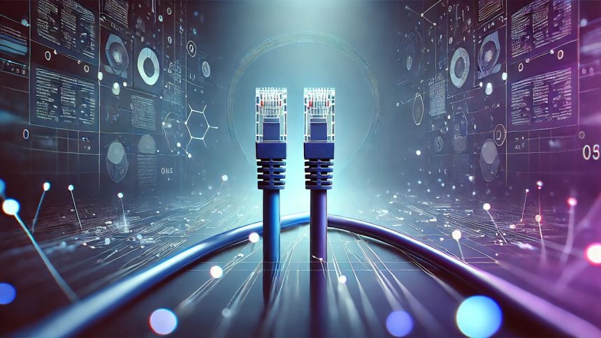 Titelbild internet kabel lan