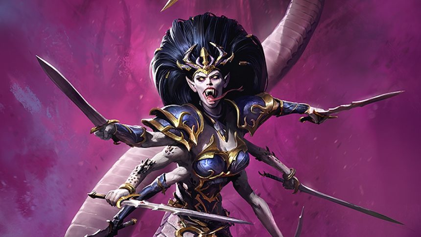 Total War Warhammer 3 Dechala Tides of Torment Artwork