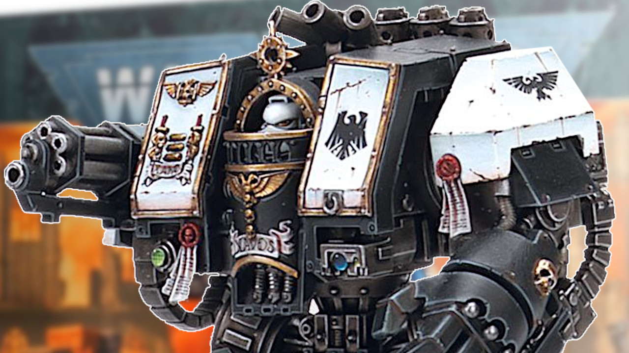 Warhammer 40k Templars Dreadnought Miniatur Titel