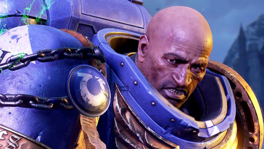 Warhammer 40k space marine 2 chairon grrr titel