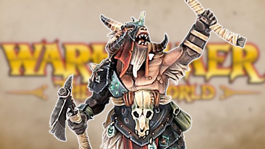 Warhammer the old world beastmen titel