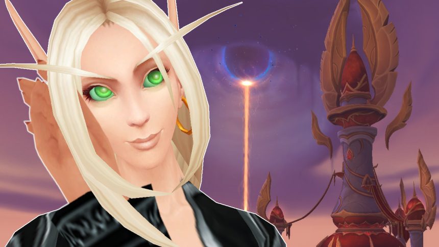 WoW Blood Elf Hands to Face Silvermoon Sunwell titel title 1280x720 1