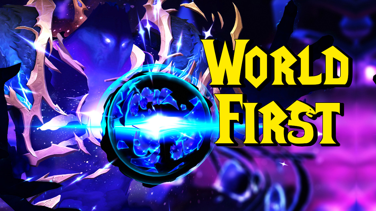 WoW Dimensius World First Kill titel title 1280x720 1