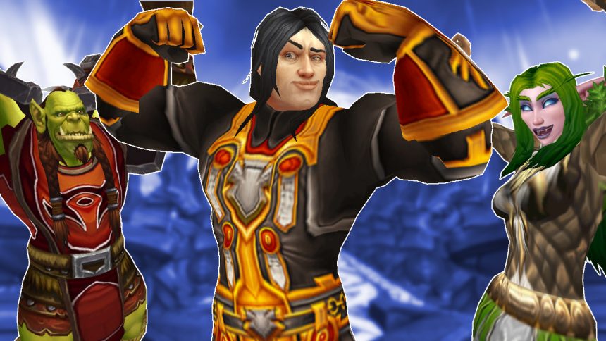 WoW Flex Paladin Nightelf Orc Cheer titel title 1280x720 1