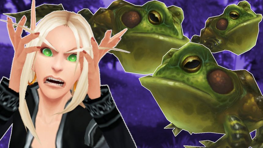 WoW Frogs Angry Blood Elf titel title 1280x720 1