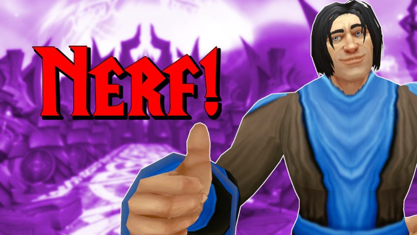 WoW Game Master Nerf titel title 1280x720 1