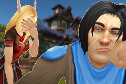 WoW Game Master Sad Blood Elf cry titel title 1280x720 1