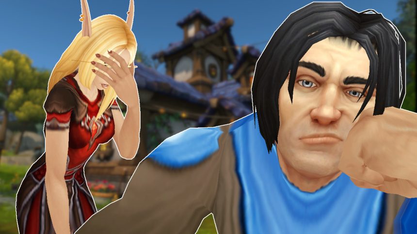 WoW Game Master Sad Blood Elf cry titel title 1280x720 1