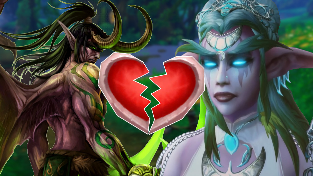 WoW Hearth Break Illidan Tyrande titel title 1280x720 1