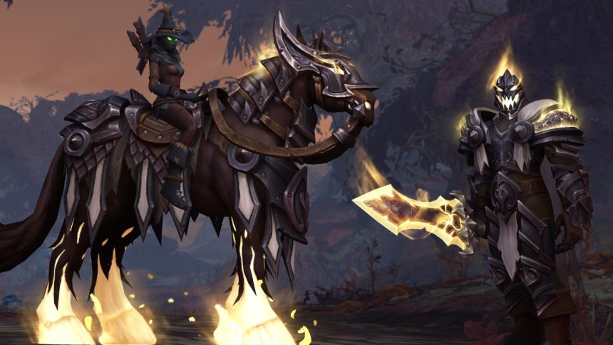 WoW Horseman Trading Post Mount titel title 1280x720 1