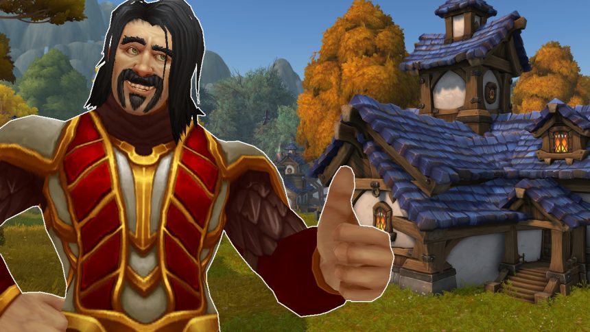 WoW Housing Paladin Thumbs Up Yes titel title 1280x720 1