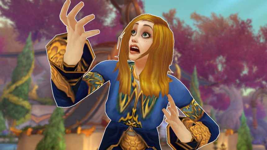 WoW Human Mage shocked worgen transform titel titel 1280x720 1