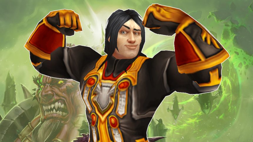 WoW Human Paladin Flex Legion titel title 1280x720 1