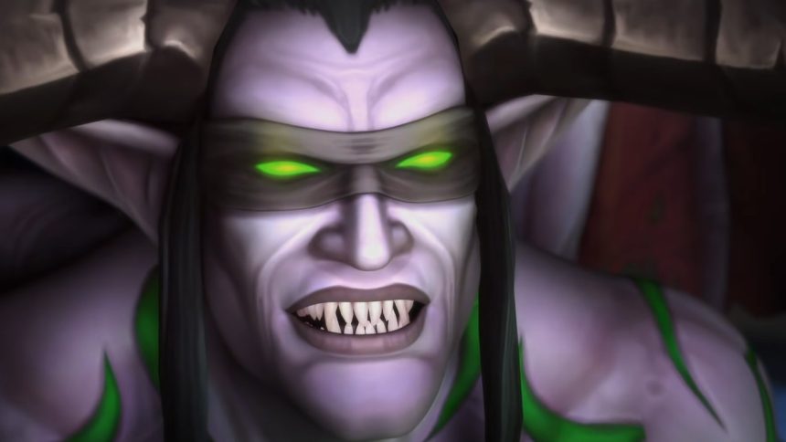 WoW Legion Remix Illidan Smiling titel title 1280x720 1