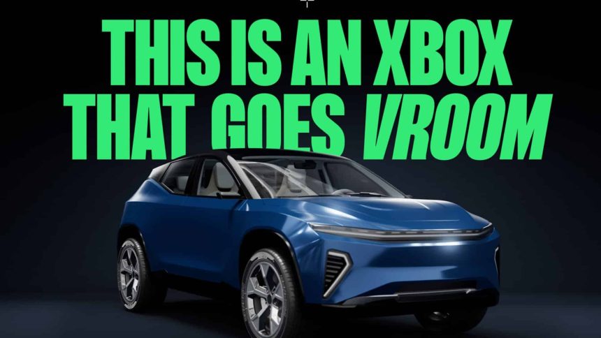 Xbox Cloud Gaming Car