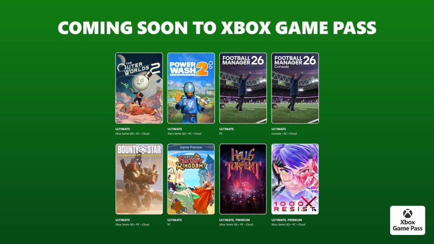 Xbox Game Pass Oktober Welle 2