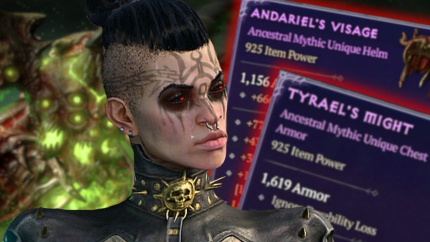 mythic uniques loot belial diablo 4 titel
