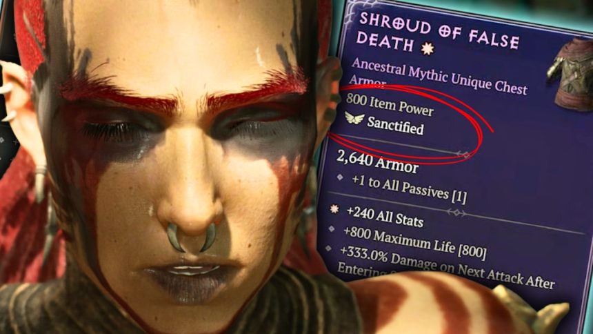sanctification heiligung mythic uniques diablo 4 titel